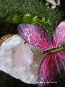 Pendentif  quartz rose