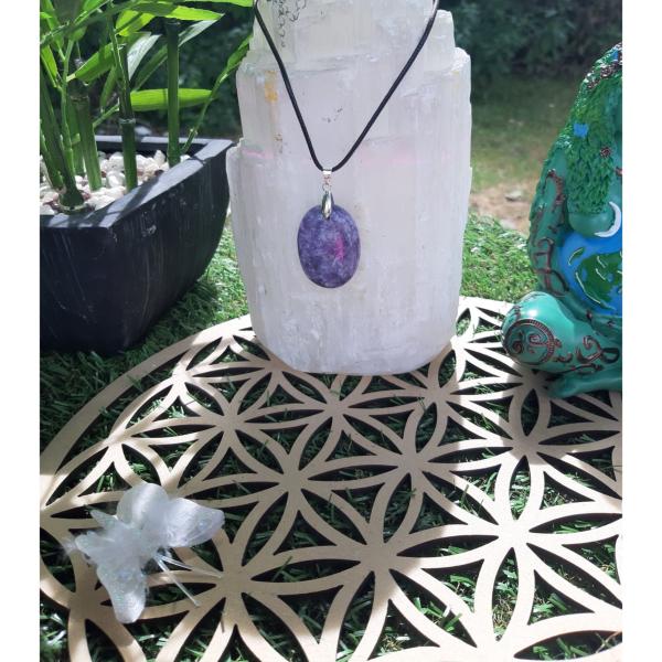 Pendentif Lépidolite 