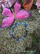 Bracelet azurite ( 6 mm )