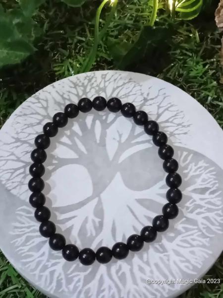 Bracelet shungite ( 6 mm )