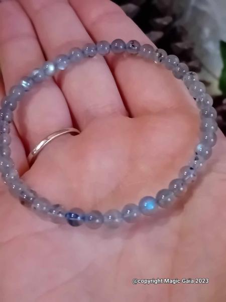 Bracelet labradorite ( 4 mm )