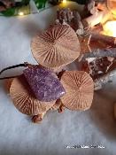 Pendentif lépidolite