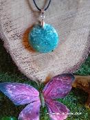 Pendentif chrysocolle