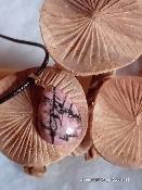 Pendentif rhodonite 