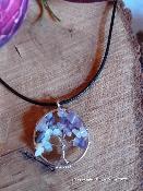 Pendentif Arbre de Vie en Fluorite