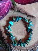 Bracelet turquoise baroque 